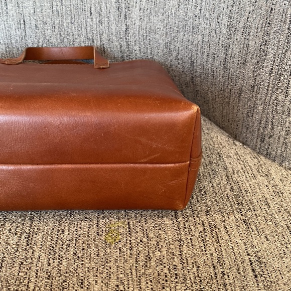 Madewell zip-top transport tote AND braided leather strap! - Picture 9 of 16